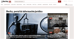 Desktop Screenshot of iberley.es